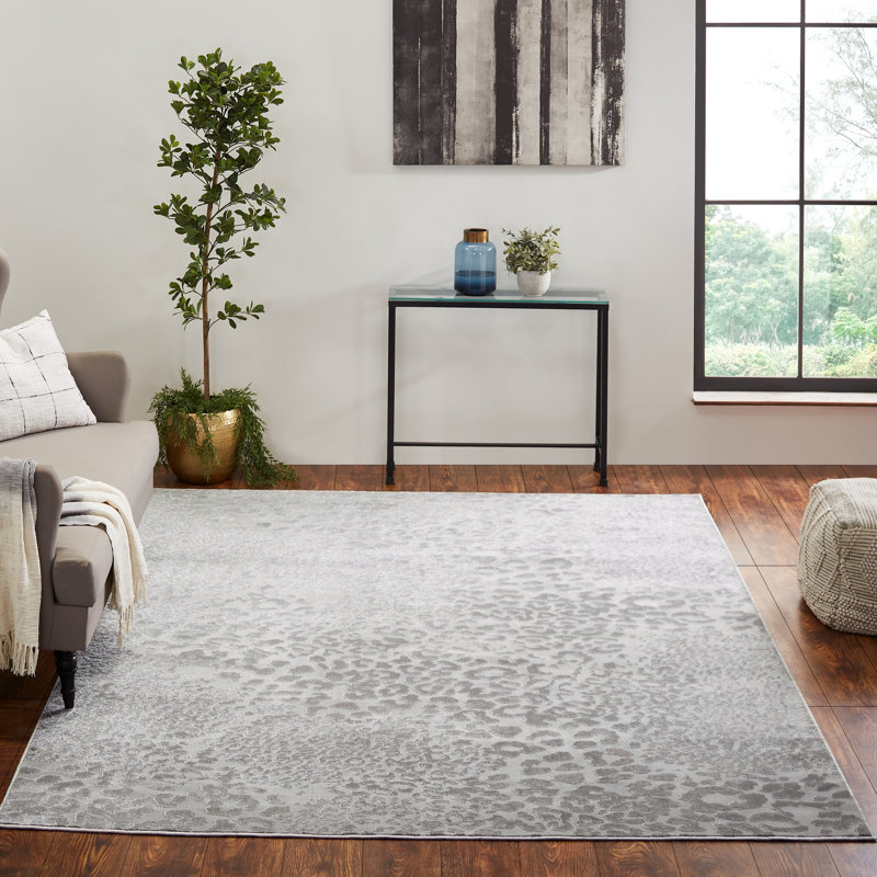 Animal Print Indoor Rug, Rectangle 7'7" x 9'6"