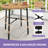 4 - Person Wicker Patio Dining Set With Round Table