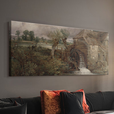 Série paysage - DCCxxxvii - Toile tendue avec châssis - Prêt à être accroché