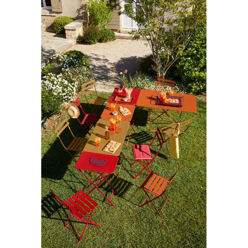 Chaise bistro en métal, Pain d'épices