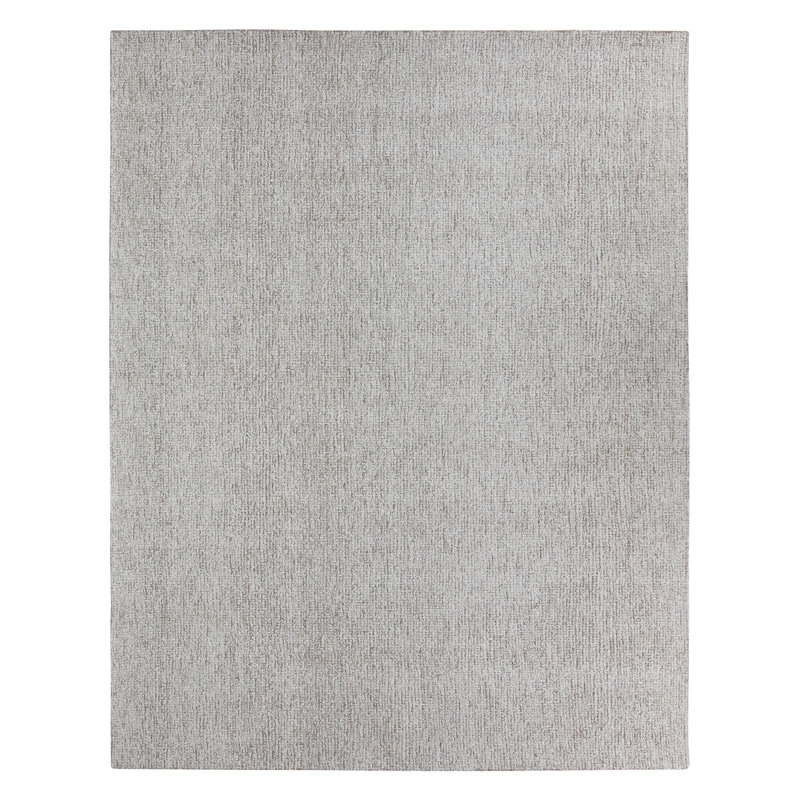 Britta Wool Area Rug in Tan, Rectangle 8' x 10'