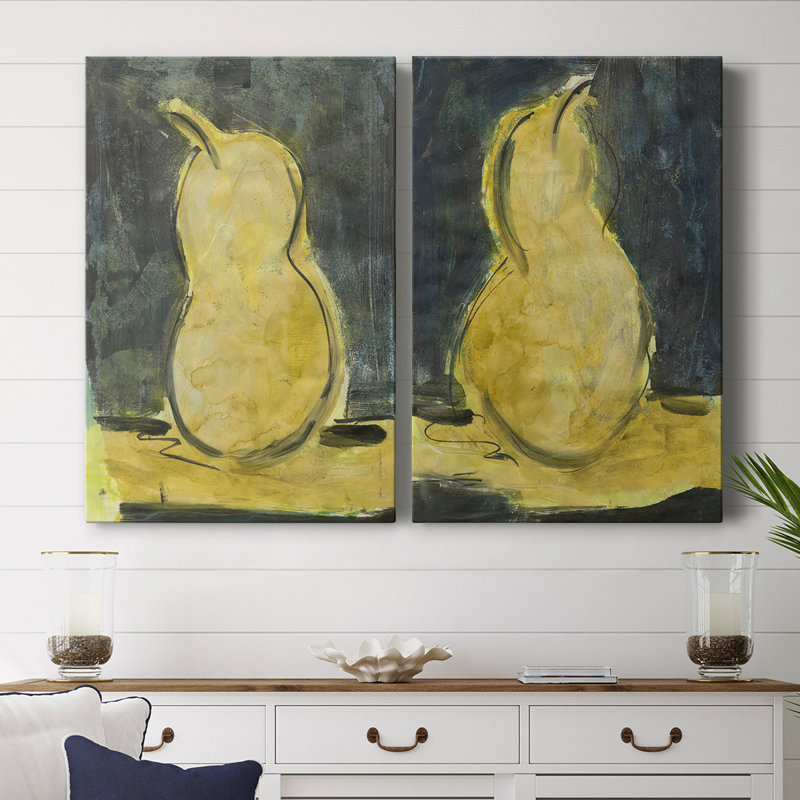 Urban Pear I-Premium Gallery Wrapped Canvas -Ready to Hang