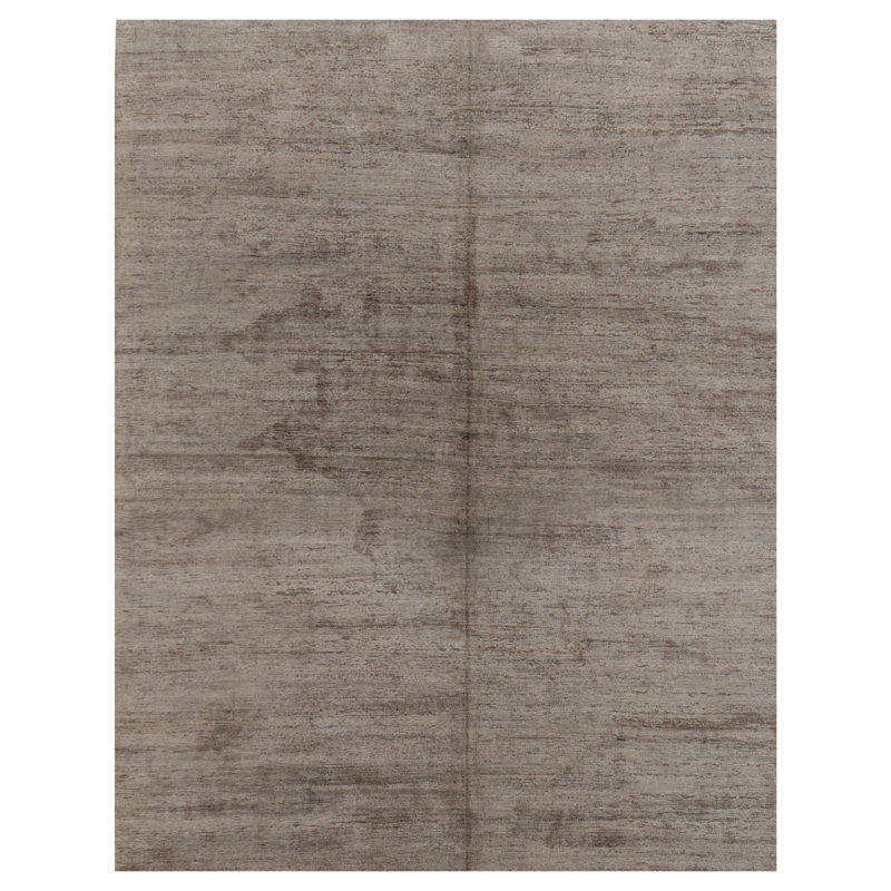 Textural Hand Knotted Area Rug