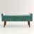 Carkin Velvet Upholstered Storage Bench-704977707