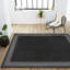 Tapis intérieur / extérieur noir / gris Clarwin Classic-70302787