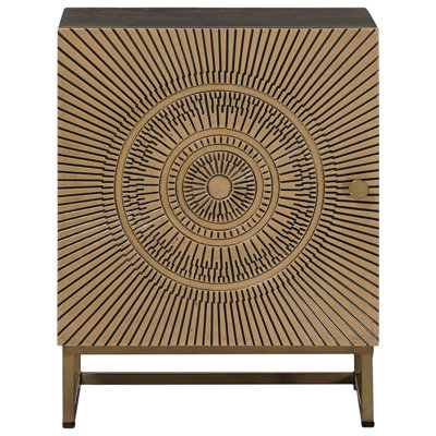 40cm W Solid Wood Bedside Table