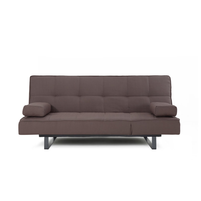 Core 74.4'' Upholstered Sofa, Pebble Stone