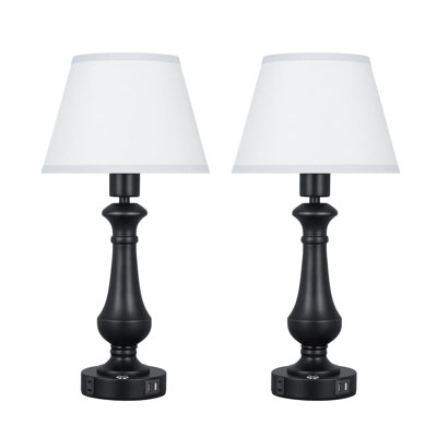 Esmihan Metal USB Table Lamp
