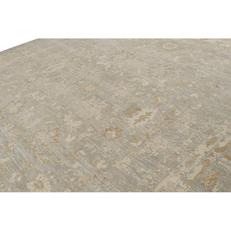 Hand Knotted Silk Rug