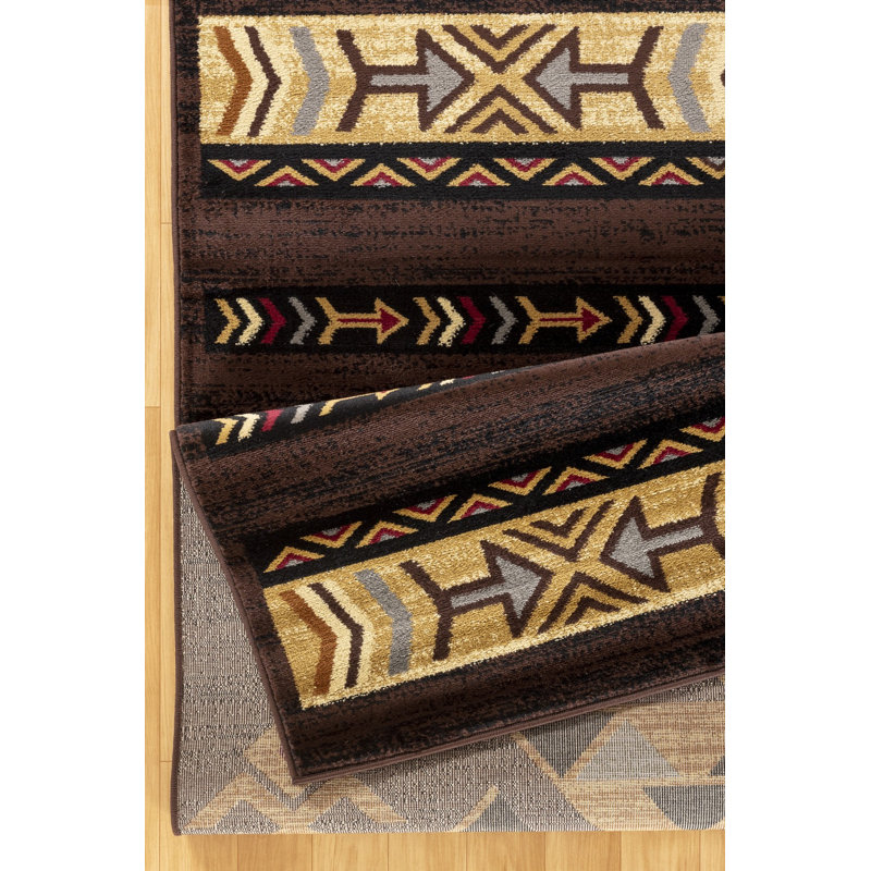 Kywuan Southwestern Indoor Rug, Rectangle 5'3" x 7'3"