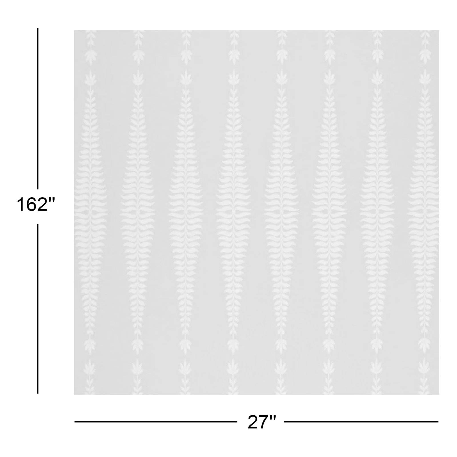 Fern Tree Wallpaper, Noir