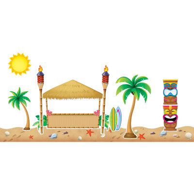 Surfs up Bulletin Board Set