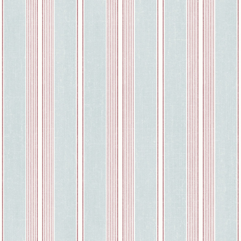 Dristy 10m x 52.8cm Matte Wallpaper Roll, Blue/Red