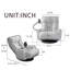 Tête et taille réglables, chaise de jeu, chaise longue dans le salon, fauteuil pivotant à 360 degrés, chaise de loisirs à siège rotatif-625960596