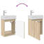 Single Bathroom Vanity with Ceramic Basin-1375705992