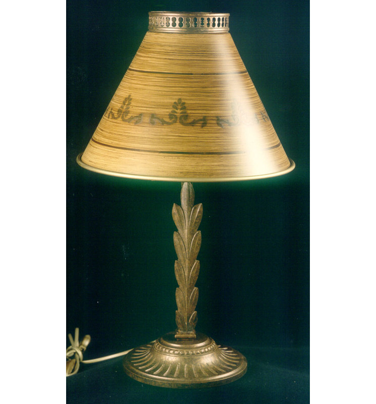 Cowie Metal Table Lamp, Rust Antique Bronze