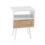 Table de bout en rotin avec tiroir, table de chevet moderne, table d'appoint-610499564