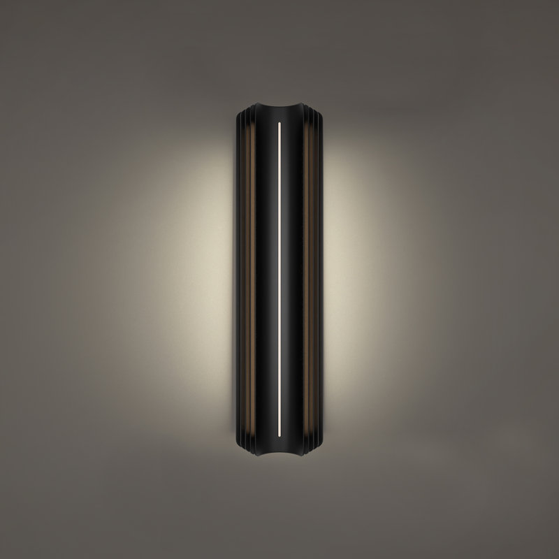 Kane Dimmable 4000K LED Outdoor Wall Light With Color Temperature Switch (2700K/3000K/3500K/4000K)