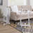 Radstock 5PC Wood Folding Tray Table Set with Stand-47786131