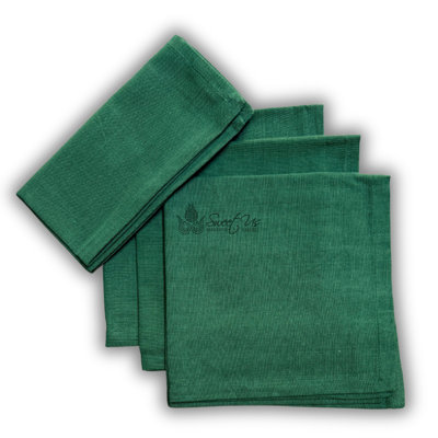 Pure Threads Kitchen Square Set of Four Cotton Napkins