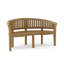 Curve Teak Garden Bench