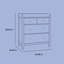 Horizon 3-Drawer Chest with Changing Topper-93807790