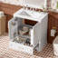 Bathroom Vanity With Sink, MDF And Solid Wood Frame, Divider Drawer, Soft-Close Doors, Freestanding Design For Modern Bathrooms-84179624-84179629
