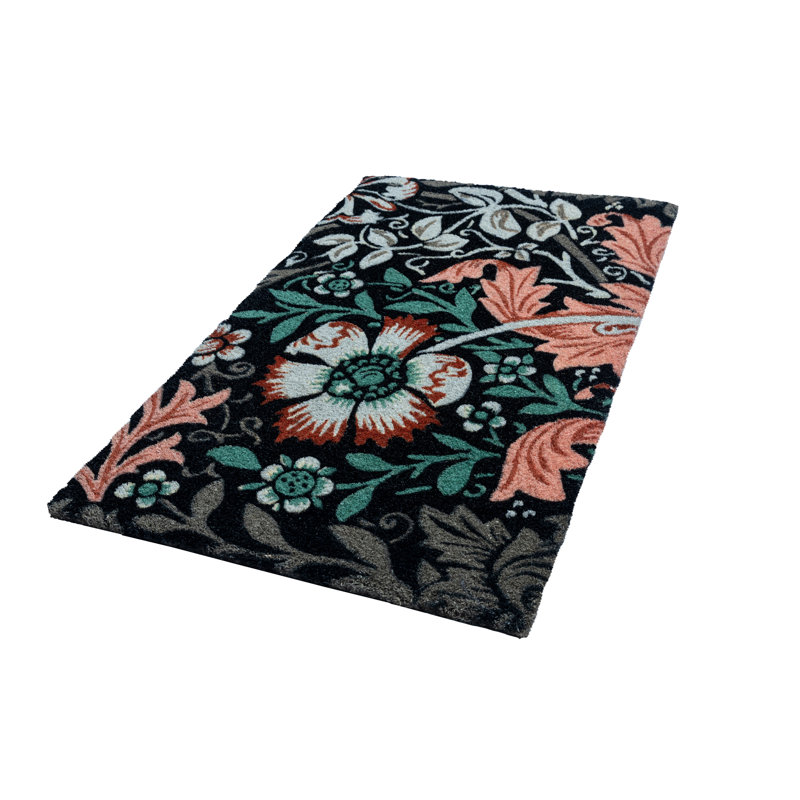 Paillasson Victoria and Albert Museum - Dianthus, l 24 po x L 36 po