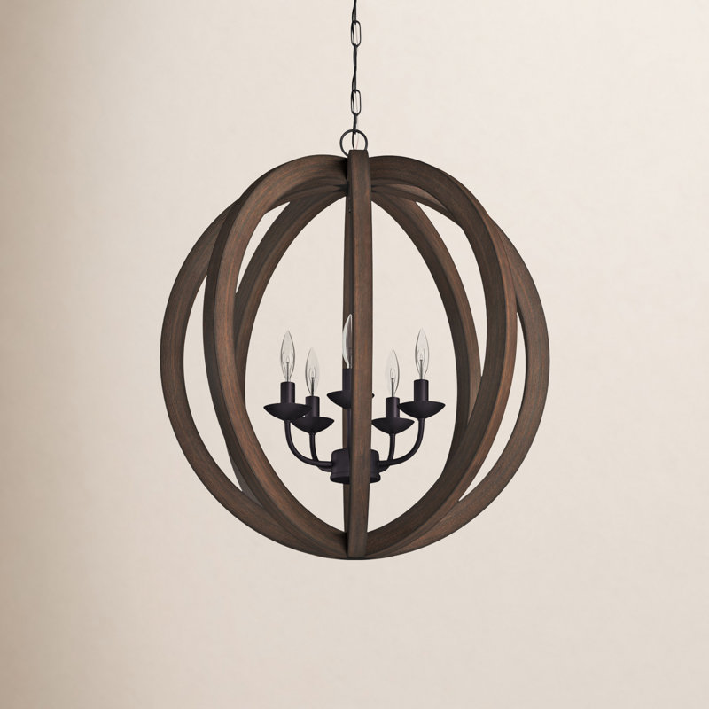Maxwell Iron 5-Light Chandelier