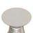 Sheridan 18"W Metal Industrial Round Side Table with Sculptural Design-4263678