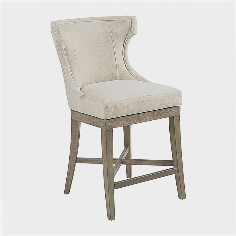 Tabouret pivotant avec siège rotatif