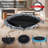 SereneLife Round Fitness Trampoline with Handlebar