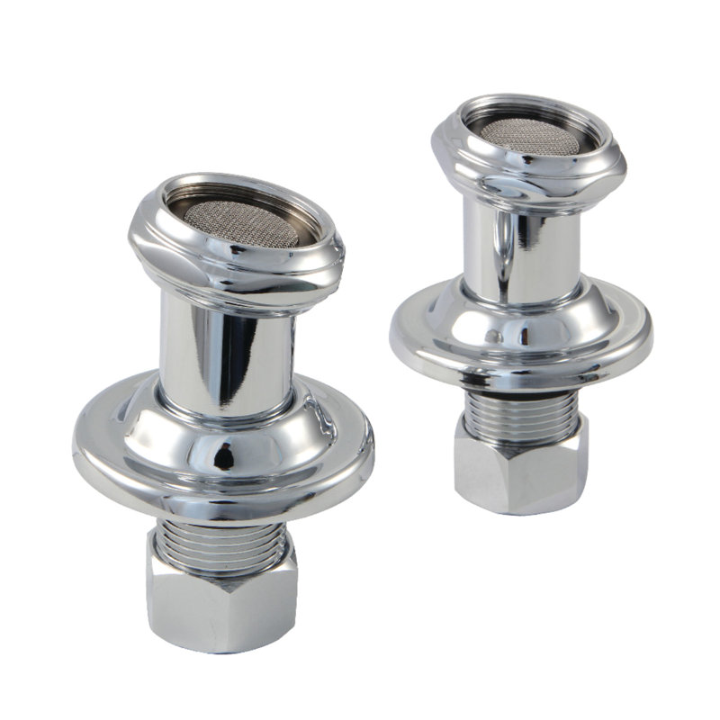 Coupleurs de baignoire, Chrome poli