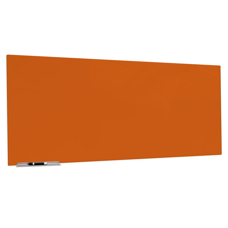 Tableau magnétique mural en verre Bojorquez, Pêche, 48 po x 96 po