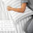 Distressed Navy Coastal Stripe Pattern Microfiber Sheet Set-1365464841-1420257579