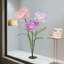 Fleurs artificielles géantes avec tiges et base-818968854