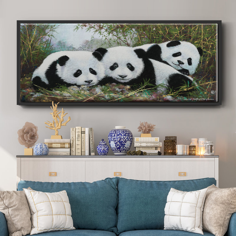 Once I- Framed Canvas, 20" H x 50" W