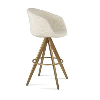 Tribeca Pyramid MW Swivel Bar Stool