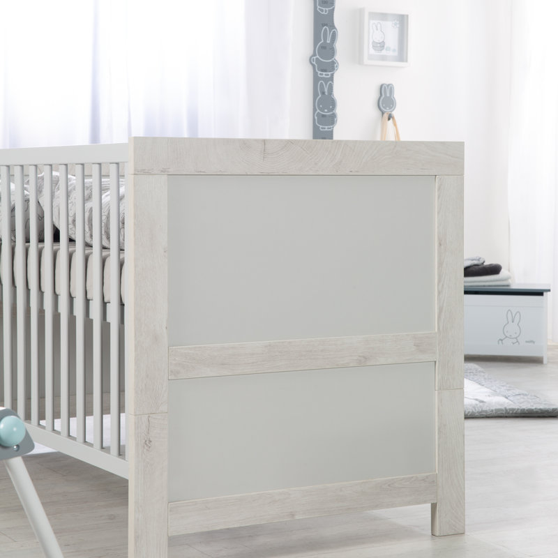 Mila Cot Bed 3-Piece Nursery Furniture Set