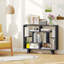 Bookshelf Geometric Bookcase w/ Anti-Tipping Kit Storage Shelving Unit-1569864659