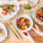 Buran 24 Piece Porcelain China Dinnerware Set - Service for 6