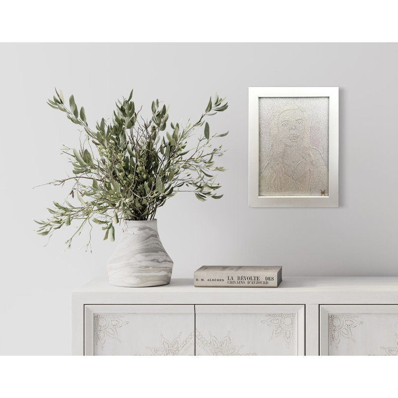 My Wish To Be A Wallflower - Single Picture Frame Painting on Canvas