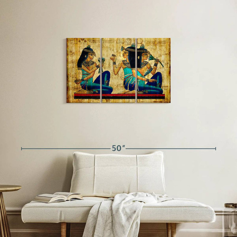 Keiri Ancient Egyptian Parchment, 20" H x 33" W