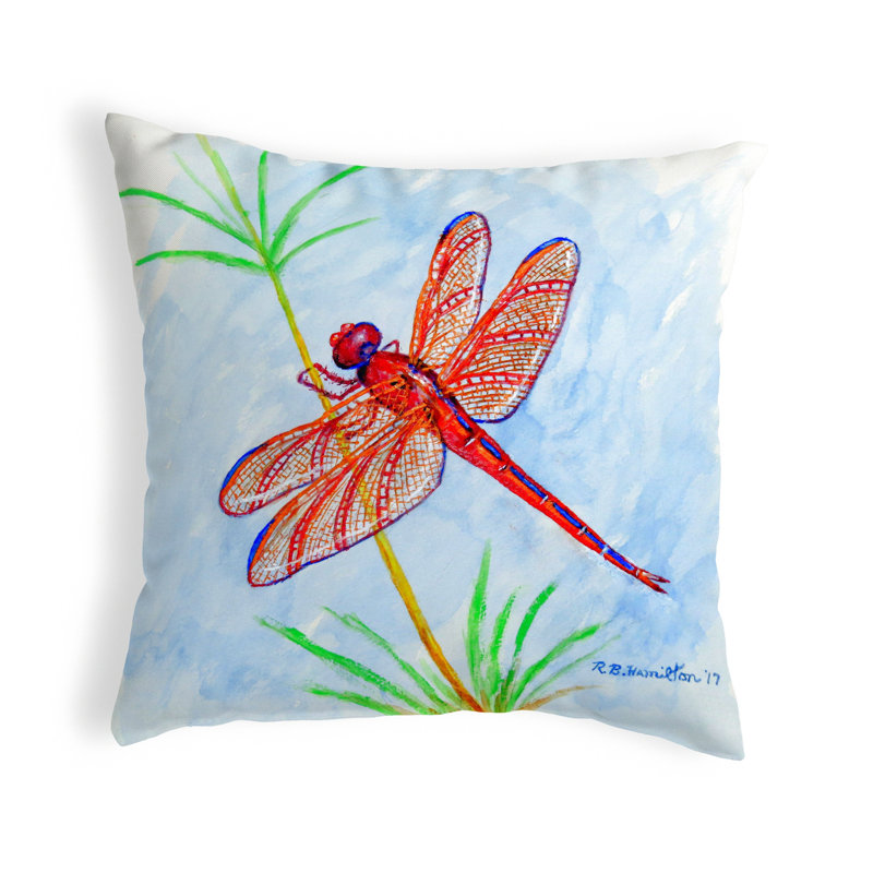 Outdoor Reversible Throw Pillow
