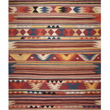 Nazmiyal Collection Large Modern Geometric Kilim Rug 13ft 6in X 16ft 1in