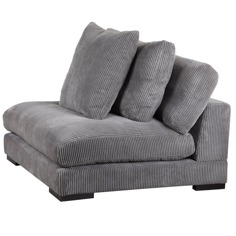 Saegan Slipper Chair, Gray