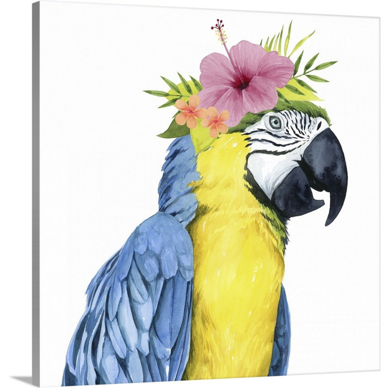 Art sur toile tropical halo ii Sickles, Toile tendue, H 16 po x l 16 po x P 1,25 po