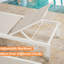 Gerber 77.5" Long Reclining Chaise Lounge Set-261670525