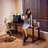 Walnut Rectangular Solid Wood desks-108204971