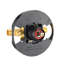 Robinet de baignoire et de douche à poignée simple avec valve brute